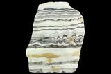 Freestanding Banded Zebra Calcite - Mexico #129469-1
